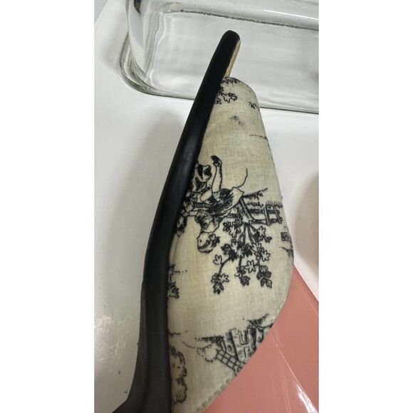 Claire Murray Womens Toile Black Cream Sandals Size 9 US Slip On - Picture 11 of 15